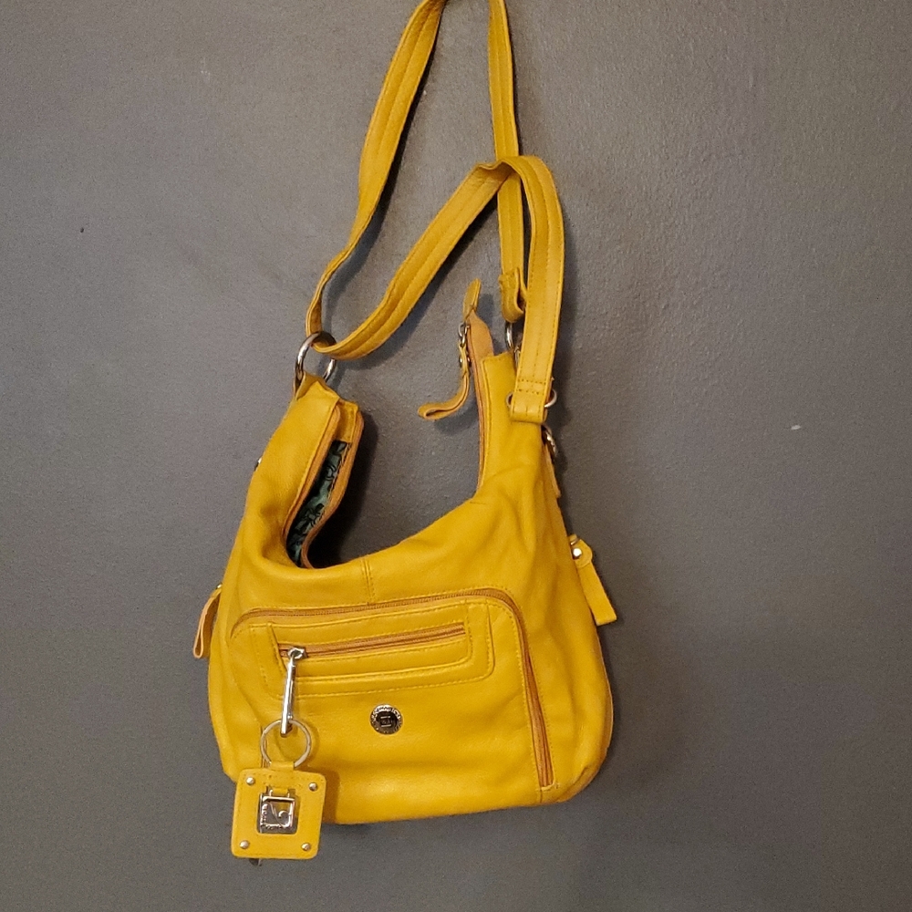 Stone Mountain Accessories Mustard Shoulder Bag - Picture 1 of 7